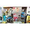 Image 2 : SHELF OF LAMPS, STRING LIGHTS, MINI CORDLESS MENDER, MASSAGERS & MORE