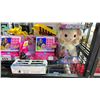 Image 2 : SHELF OF ASSORTED CHILDREN'S TOYS INCLUDING: BARBIE, PIXO BITS, "FROZEN" PETITE ELSA  & MORE