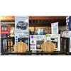 Image 1 : 2 PUMPKIN SHAPED WOODEN SERVING BOARDS, COUNTER-TOP WATER DISPENSER, BRITA WATER FILTERS & MORE