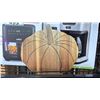 Image 2 : 2 PUMPKIN SHAPED WOODEN SERVING BOARDS, COUNTER-TOP WATER DISPENSER, BRITA WATER FILTERS & MORE