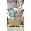 Image 2 : PALLET FILLED WITH - DINNERWARE SET, HUMIDIFIER, LAUNDRY BASKET, HOME DECOR, STAINLESS STEEL WASTE