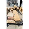 Image 2 : PALLET OF - TRACY BED, BRITTA KING SIZE GAS LIFT STORAGE BED & SOLID WOOD LIVE EDGE DINING TABLE