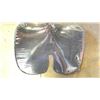 Image 2 : PAIR OF BLACK MEMORY FOAM SEAT CUSHIONS WITH GREY ZIP UP COVERS
