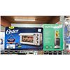 Image 2 : OSTER AIR FRYER OVEN, NUTRIBULLET, GLASS ELECTRIC KETTLE & HOT OR COLD DRINK DISPENSER