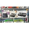 Image 1 : SALTON PORTABLE INDUCTION COOKTOP, TOASTMASTER SINGLE COIL BURNER & DOUBLE BURNER
