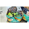 Image 2 : PALLET FILLED WITH - FANS, HOSE REEL, HAMILTON BEACH MICROWAVE OVEN, SPIRAL GARDEN HOSE, STEAM