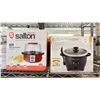 Image 2 : COFFEE MAKER, ELECTRIC KETTLE, SALTON POPCORN MAKER & RICE COOKER