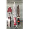 Image 2 : (7) ASSORTED THROWING KNIVES