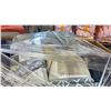 Image 8 : PALLET OF - 4 DRAWER STORAGE DRESSER, GLASSWARE, TOWEL RACKS, WASTE RECEPTACLES, TABLE CLOTHS,