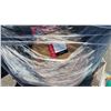 Image 2 : PALLET OF - INTERLOCKING FOAM MATS, ROUND WOODEN TOILET SEAT, BACKPACK, WALL DECOR, BLANKET & MORE