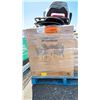 Image 2 : PALLET OF - BETTER HOMES & GARDENS DINING SET BOX 1 OF 2, MAINSTAYS DESK + 3 SHELF BOOKCASE, AIR