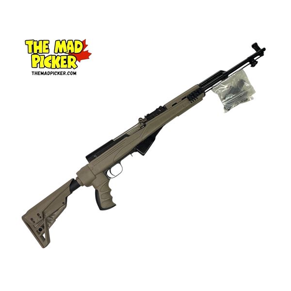 New SKS Rifle with Dark Earth ATI Stock Rifle Semi Auto 7.62x39 SKS1232FDE