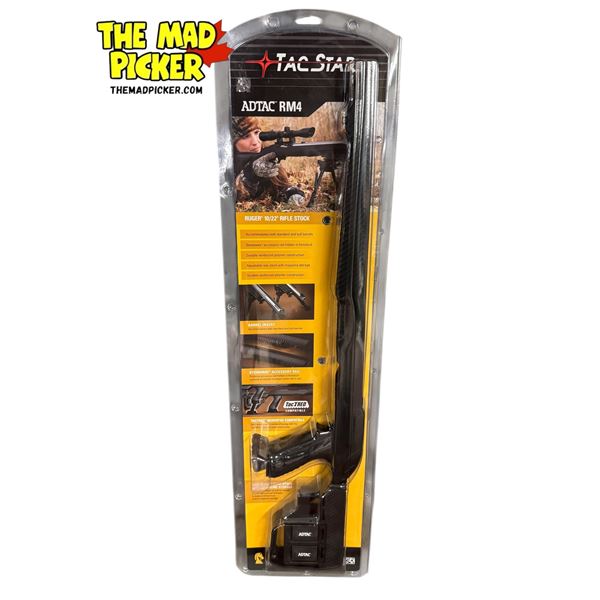 ADTAC RM4 10/22 Rifle Stock by TacStar- Black 1081039