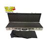 Image 3 : New Mezzi Large Double sided metal rifle Case (4 rifles) with keys and combi locks retail $329