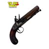 Image 1 : Antique British Flintlock Black Powder Pistol Jones 75 ST James's Street London