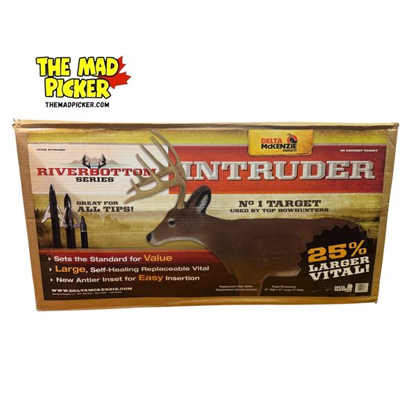 Delta Mackenzie Intruder 3D Archery Target River Bottom Series 50460 Deer Buck Target