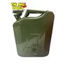 Image 2 : Pair of 20L Metal Jerry Cans Red Gasoline Wavian and Green Tank w Spouts