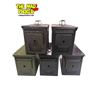 Image 2 : Lot of 6 Ammo Cans Dry Storage 5 Standard Size and 1 Large 40mm Container