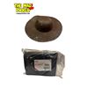 Image 1 : Cotton Blanket 60" x 84" Ready First Aid Brand & Tricorn Faux Leather Hat