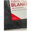 Image 2 : Cotton Blanket 60" x 84" Ready First Aid Brand & Tricorn Faux Leather Hat
