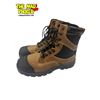 Image 3 : Pioneer Composite Toe/Plate Metal Free Leather Safety Work Hunting Outdoor Boot Size 14 (1051) Brown