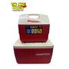 Image 1 : Two Coolers: 1 Playmate Flip Top Handled and 1 Coleman PolyLite
