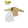 Image 1 : Primos White Predator Vest 2XL and Yukon Gear Brown Hunting Shirt XL