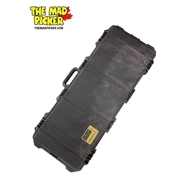 Pelican Style Case 38"x15" Movie Prop A.R.G.U.S. Foam Inserts, Lockable Handle and Rollers