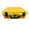 Image 2 : Yellow Hard Shell Padded Locking Travellers Case