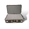 Image 1 : Hard Shell Padded Locking Travellers Case With Rolling Wheels