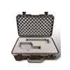 Image 1 : Hard Shell Padded Locking Travellers Case With Rolling Wheels