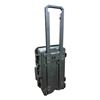 Image 3 : Hard Shell Padded Locking Travellers Case With Rolling Wheels