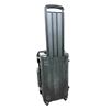 Image 3 : Hard Shell Padded Locking Travellers Case With Rolling Wheels