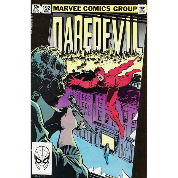 Daredevil Marvel Comic Book #192