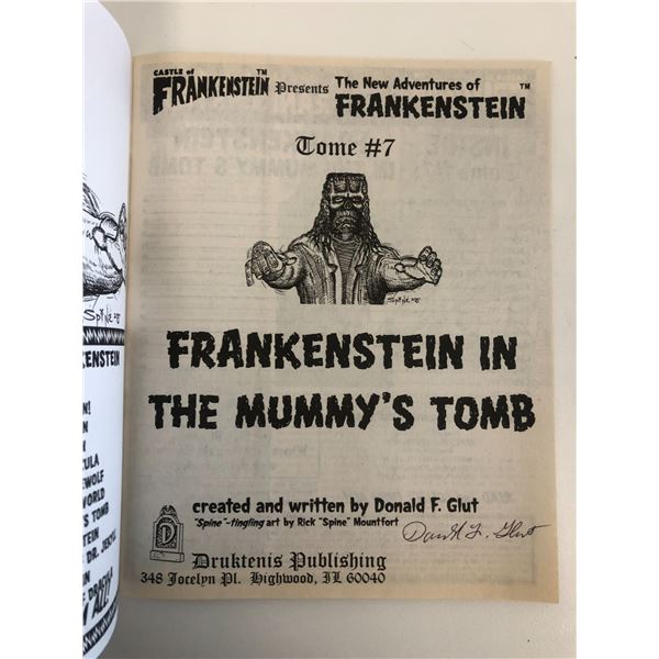 The New Adventures of Frankenstein Tome #7 Frankenstein In the Mummy's Tomb