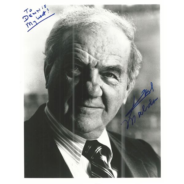 The Streets of San Francisco Karl Malden signed photo