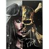 Image 1 : Pirates of the Caribbean Johnny Depp signed photo