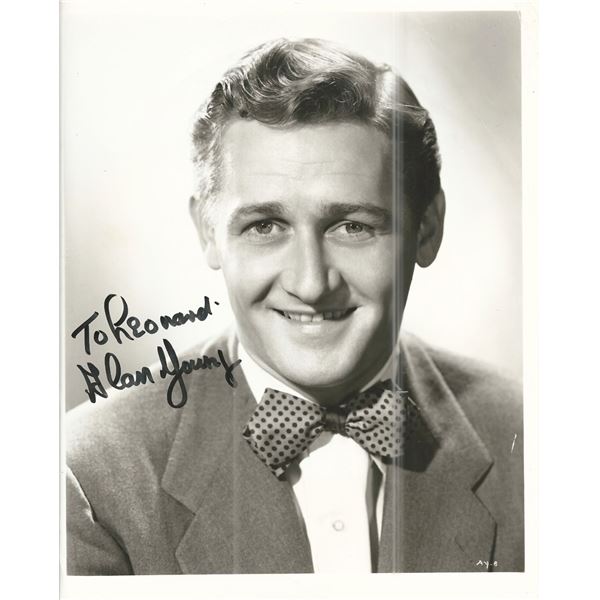 Mister Ed Alan Young signed photo