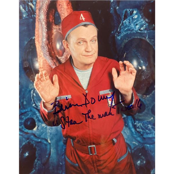 Lexx Brian Downey signed photo