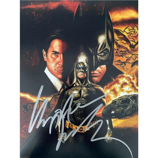 Batman Begins Christian Bale signed movie photo