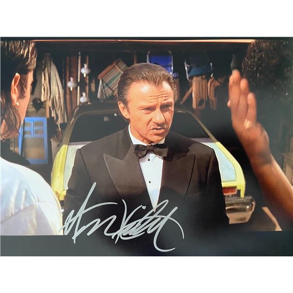 Pulp Fiction Harvey Keitel signed movie photo