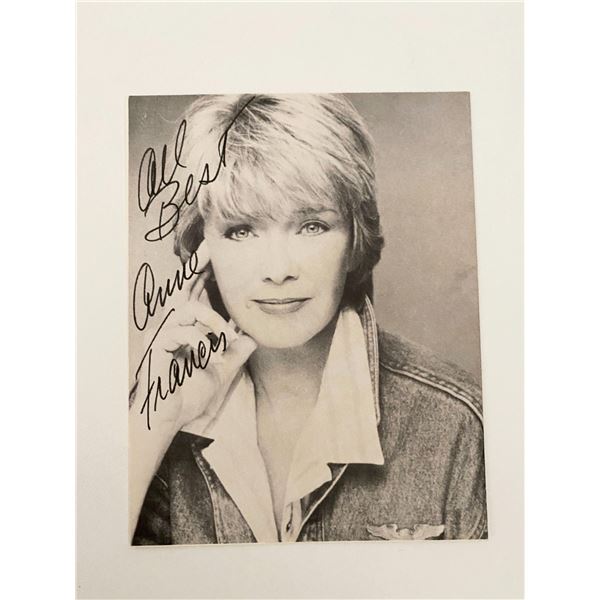 Honey West Anne Francis signed photo