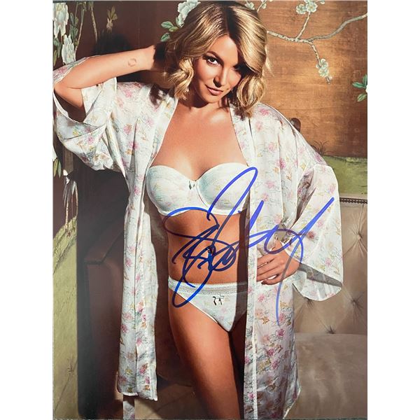 Britney Spears signed photo