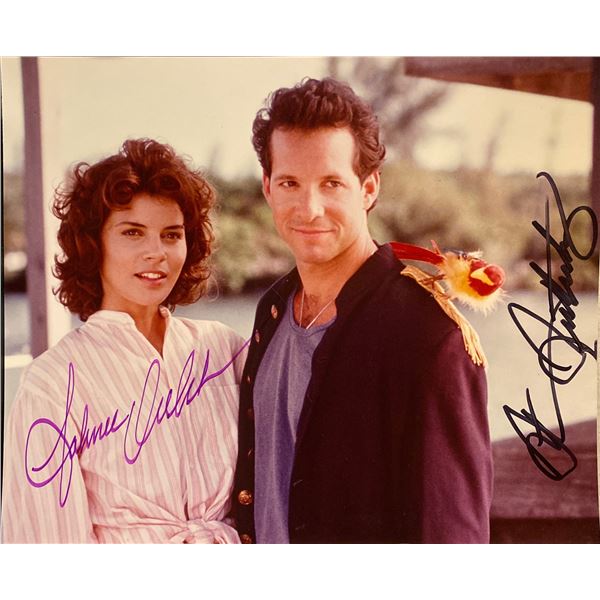 Cocoon Tahnee Welch and Steve Guttenberg signed movie photo