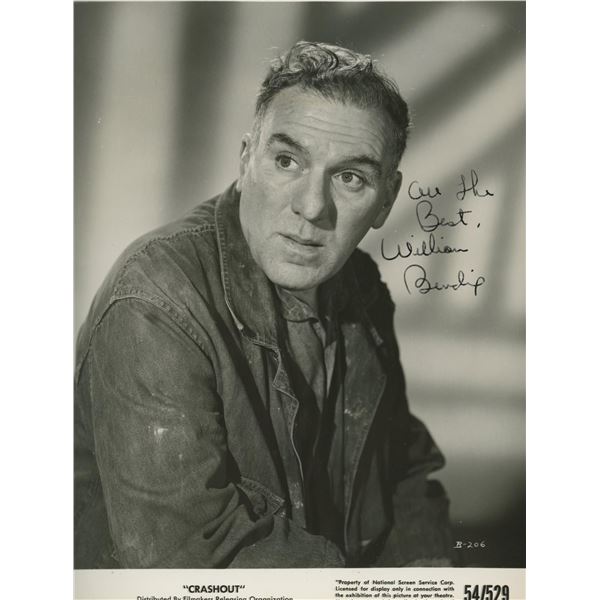 Crashout signed movie photo