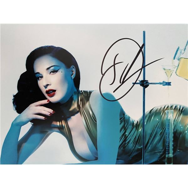 Dita Von Teese signed photo
