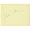 Image 1 : John Coltrane signature cut. GFA Authenticated