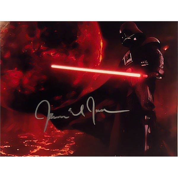 Darth Vader James Earl Jones Signed Photo
