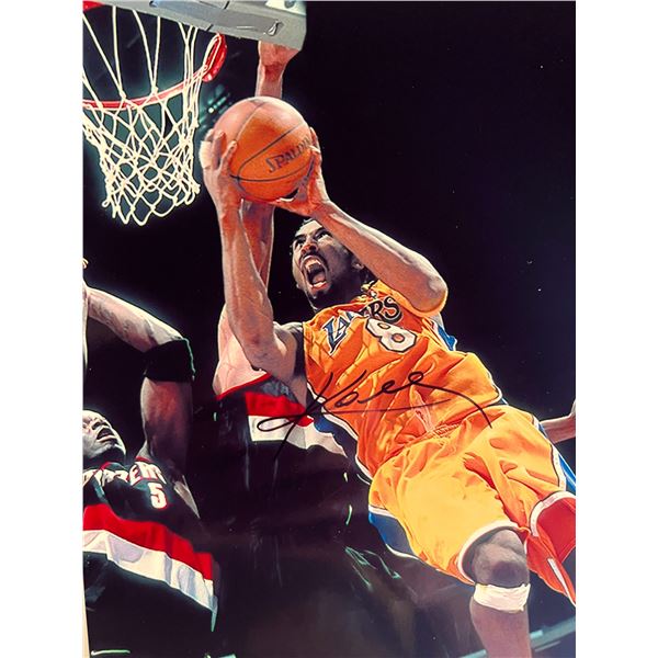 Kobe Bryant signed photo