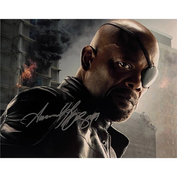 Marvel Avengers Samuel Jackson Signed Photo